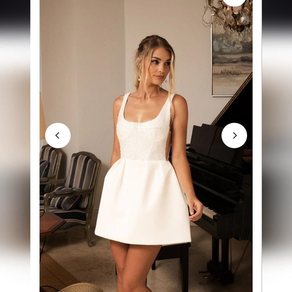 NB Luxe MILA Dress Ivory